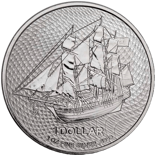 1 oz Silver HMS BOUNTY Coin 2023 Cook Islands